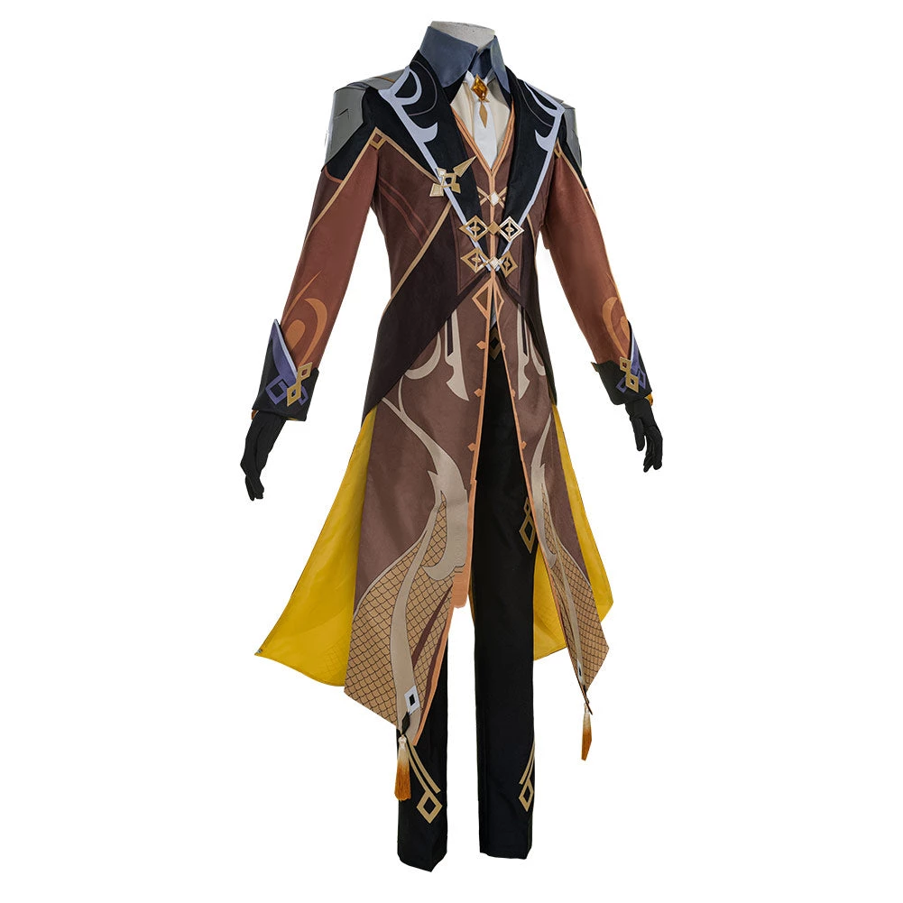 NewCosplay New Arrivals Game Genshin Impact Zhongli Outfits Halloween Carnival Costume Cosplay Costume 4 NewCosplay New Arrivals Game Genshin Impact Zhongli Outfits Halloween Carnival Costume Cosplay Costume
