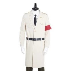 NewCosplay Attack On Titan Final Season Reiner Braun Malay Officers Uniform Cosplay Costume