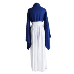 NewCosplay New Arrivals Anime Rurouni Kenshin Himura KENSHIN Blue Kendo Kimono Cosplay Costume