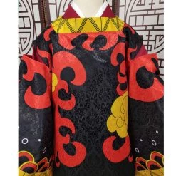 NewCosplay Demon Slayer Kamado Tanjuurou Kids Kimono Outfits Halloween Carnival Costume Cosplay Costume
