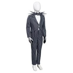 NewCosplay New Arrivals The Nightmare Before Christmas Jack Skellington Cosplay Costume For Kids Children