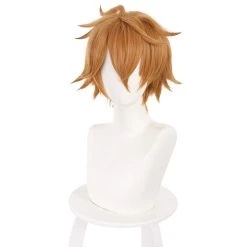 NewCosplay Genshin Impact Tartaglia Heat Resistant Synthetic Hair Carnival Halloween Party Props Cosplay Wig