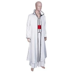 NewCosplay Anime Bleach Aizen Sousuke Coat Top Outfits Halloween Carnival Suit Cosplay Costume