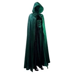 NewCosplay New Arrivals Emerald Sorceress Cloak Dress Outfits Halloween Carnival Suit Cosplay Costume