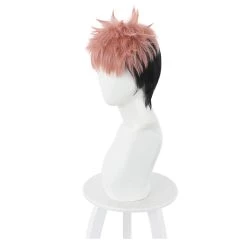 NewCosplay Jujutsu Kaisen Yuuji Itadori Heat Resistant Synthetic Hair Carnival Halloween Party Props Cosplay Wig New Arrivals