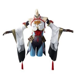 NewCosplay New Arrivals Genshin Impact Shenhe Halloween Carnival Suit Cosplay Costume