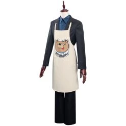 NewCosplay The Way Of The Household Husband Tatsu Shirt Pants Apron Outfits Halloween Carnival Suit Cosplay Costume