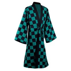 NewCosplay Demon Slayer Kamado Tanjirou Halloween Carnival Suit With Earrings Belt Cosplay Costume 21 NewCosplay Demon Slayer Kamado Tanjirou Halloween Carnival Suit With Earrings Belt Cosplay Costume