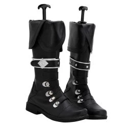 NewCosplay New Arrivals Game Genshin Impact Diluc Ragnvindr Boots Halloween Costumes Accessory Cosplay Shoes