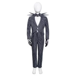 NewCosplay New Arrivals The Nightmare Before Christmas Jack Skellington Cosplay Costume For Kids Children