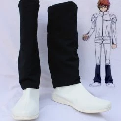 NewCosplay Katekyo Hitman Reborn Irie Shoichi Cosplay Shoes Boots