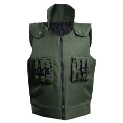 NewCosplay New Arrivals Naruto Hatake Kakashi Green Unisex Vest Halloween Carnival Cosplay Costumes
