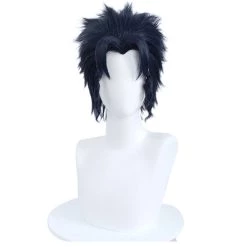 NewCosplay JoJo‘s Bizarre Adventure - Kujo Jotaro Heat Resistant Synthetic Hair Carnival Halloween Party Props Cosplay Wig