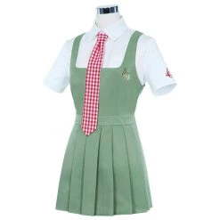 NewCosplay Super Danganronpa 2: Goodbye Desperate Academy- Mahiru Koizumi Uniform Dress Outfits Halloween Carnival Suit Cosplay Costume New Arrivals