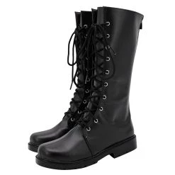 NewCosplay Harley Quinn Boots Halloween Costumes Accessory Custom Made Cosplay Shoes