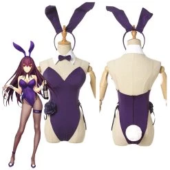 NewCosplay New Arrivals Fate/Grand Order Scáthach/Sgathaich Bunny Girls Outfits Halloween Carnival Suit Cosplay Costume
