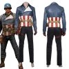 NewCosplay New Arrivals Avengers Game-Captain America Coat Jacket Outfits Halloween Carnival Suit Cosplay Costume