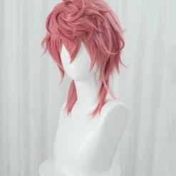 NewCosplay New Arrivals JoJo‘s Bizarre Adventure - Trish Una Heat Resistant Synthetic Hair Carnival Halloween Party Props Cosplay Wig
