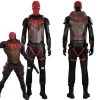 NewCosplay New Arrivals Gotham Knights Red Hood Jason Todd Outfits Halloween Carnival Suit Cosplay Costume