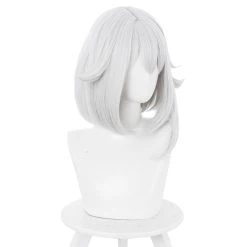 NewCosplay Genshin Impact Paimon Heat Resistant Synthetic Hair Carnival Halloween Party Props Cosplay Wig New Arrivals
