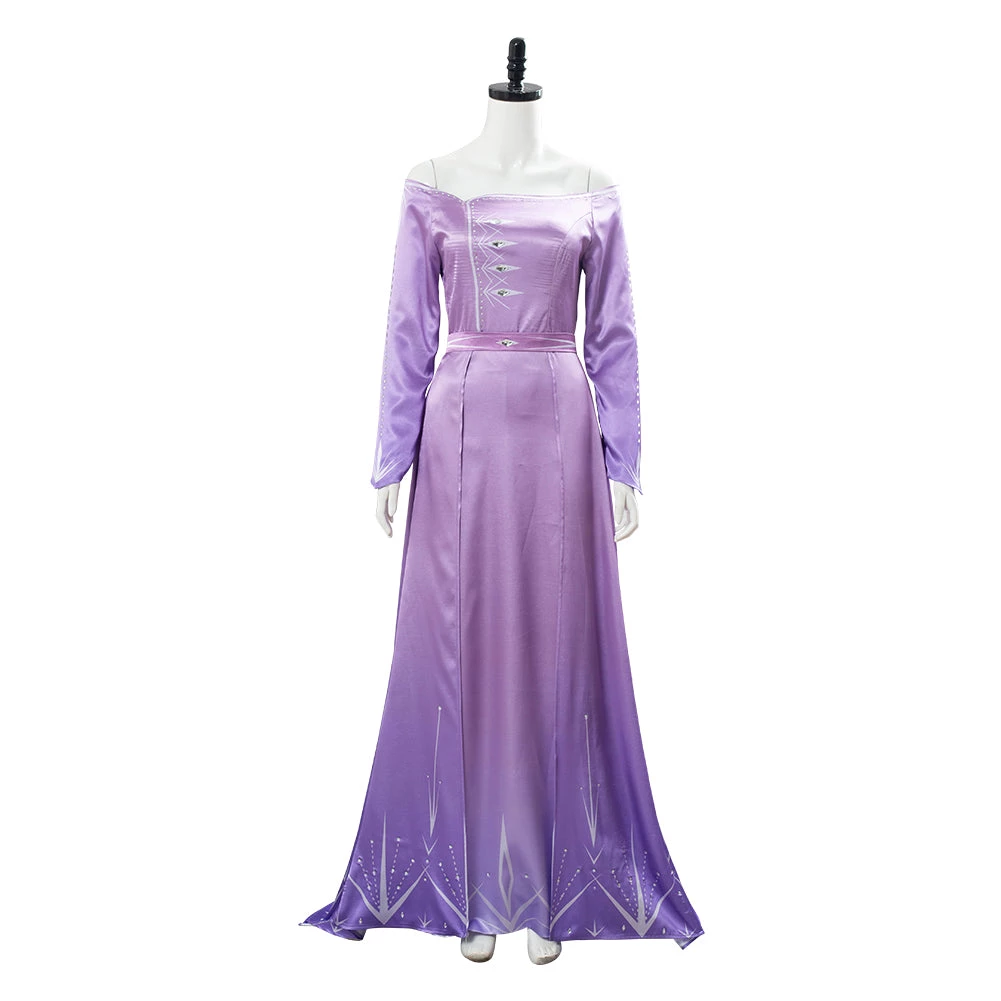 NewCosplay New Arrivals Frozen 2 Elsa Dress Nightgown Gown Pink Arendelle Bedroom Dress Purple Violet Cosplay Costume 4 NewCosplay New Arrivals Frozen 2 Elsa Dress Nightgown Gown Pink Arendelle Bedroom Dress Purple Violet Cosplay Costume