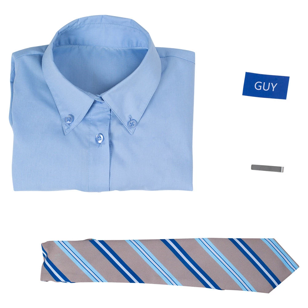 NewCosplay New Arrivals FREE GUY - Guy Shirt Outfit Halloween Carnival Cosplay Costume 11 NewCosplay New Arrivals FREE GUY - Guy Shirt Outfit Halloween Carnival Cosplay Costume