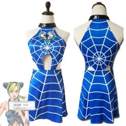 NewCosplay New Arrivals JoJo‘s Bizarre Adventure Jolyne Cujoh Dress Halloween Carnival Suit Cosplay Costume