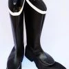 NewCosplay Black Golden Saw Cosplay Boots Shoes Custom Made