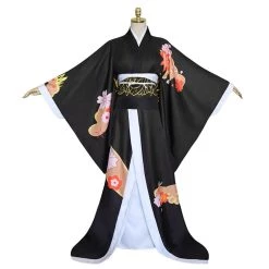NewCosplay Demon Slayer: Kimetsu No Yaiba Kibutsuji Muzan Kimono Halloween Carnival Suit Cosplay Costume New Arrivals