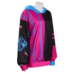 NewCosplay New Arrivals Arcane: League Of Legends Jinx LOL Hoodie Hooded Sweatshirt Cosplay Costume 15 NewCosplay New Arrivals Arcane: League Of Legends Jinx LOL Hoodie Hooded Sweatshirt Cosplay Costume