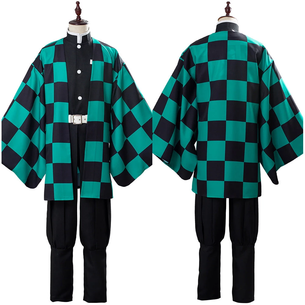 NewCosplay Demon Slayer: Kimetsu No Yaiba Kamado Tanjirou Oufit Cosplay Costume 12 NewCosplay Demon Slayer: Kimetsu No Yaiba Kamado Tanjirou Oufit Cosplay Costume