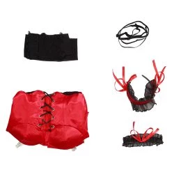 NewCosplay Anime Date A Bullet Tokisaki Kurumi Women Girls Dress Outfits Halloween Carnival Costume Cosplay Costume