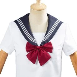 NewCosplay Summer Navy Sailor Suit Cosplay Top Skirt Outfit JK High School Uniform Class Uniform Students Clothing