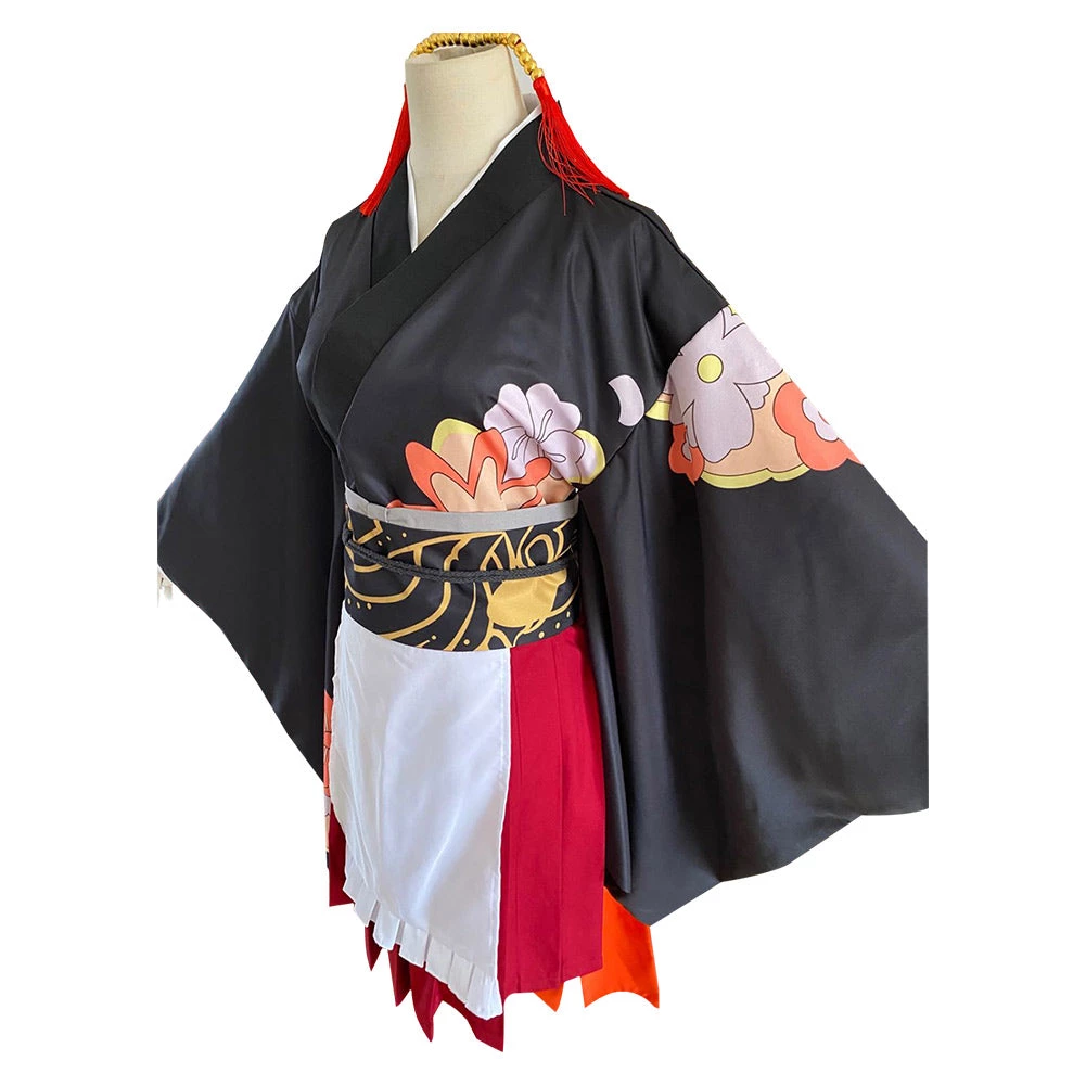 NewCosplay Demon Slayer: Kimetsu No Yaiba Kibutsuji Muzan Lolita Maid Outfits Cosplay Costume 4 NewCosplay Demon Slayer: Kimetsu No Yaiba Kibutsuji Muzan Lolita Maid Outfits Cosplay Costume