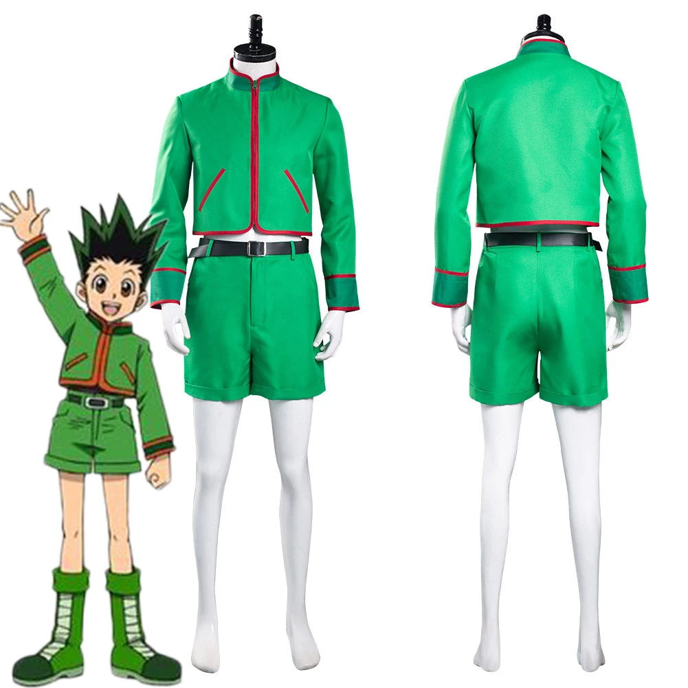 NewCosplay Hunter X Hunter GON·FREECSS Top Shorts Outfits Halloween Carnival Suit Cosplay Costume 3 NewCosplay Hunter X Hunter GON·FREECSS Top Shorts Outfits Halloween Carnival Suit Cosplay Costume