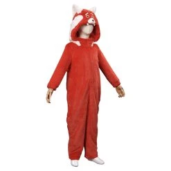 NewCosplay Kids Children Turning Red Mei Jumpsuit Sleepwear Cosplay Costume 15 NewCosplay Kids Children Turning Red Mei Jumpsuit Sleepwear Cosplay Costume