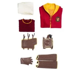 NewCosplay Harry Potter Gryffindor Quidditch Uniform Halloween Carnival Outfit Cosplay Costume New Arrivals