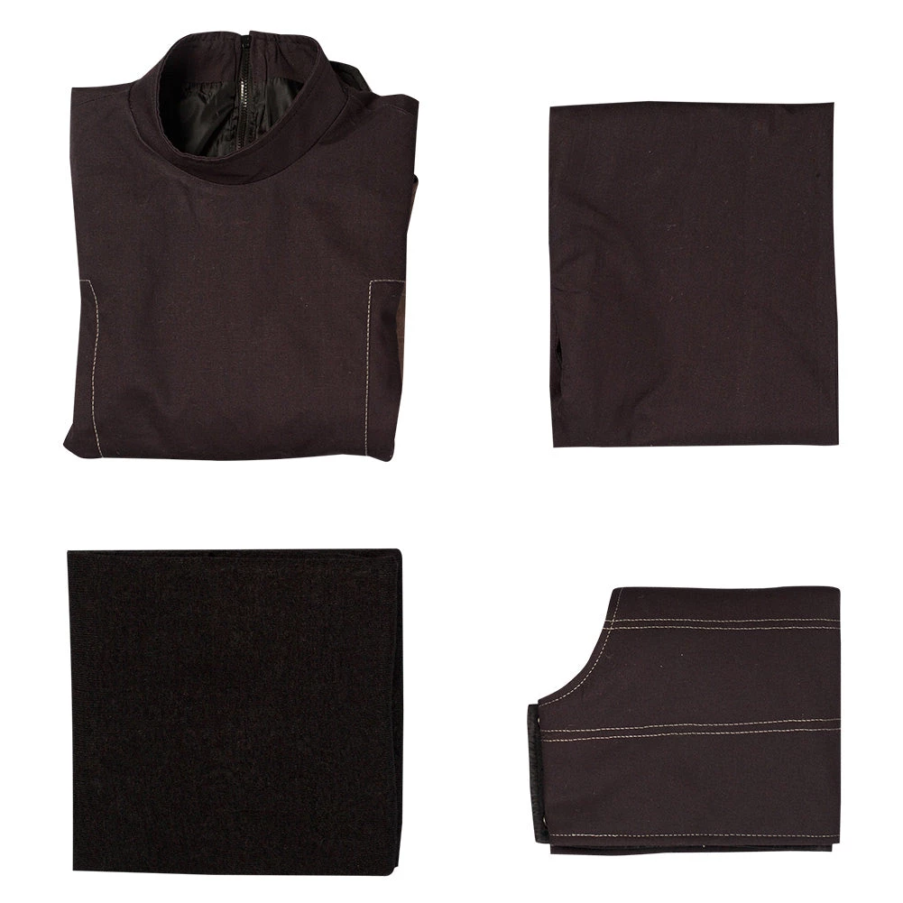 NewCosplay The Mandalorian Vest Pants Outfits Halloween Carnival Suit Cosplay Costume 11 NewCosplay The Mandalorian Vest Pants Outfits Halloween Carnival Suit Cosplay Costume