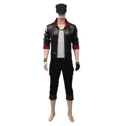 NewCosplay Final Fantasy VII Remake Leslie Kyle Adult Men Outfit Halloween Carnival Costume Cosplay Costume