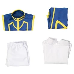 NewCosplay Hunter X Hunter Kurapika Kids Pants Cape Outfits Halloween Carnival Suit Cosplay Costume New Arrivals
