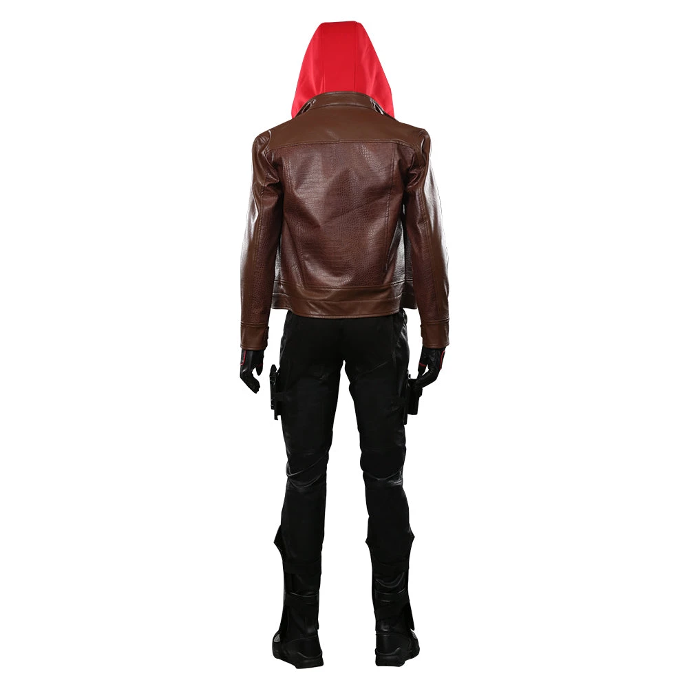 NewCosplay Titans Season 3 Jason Todd/Red Hood Outfits Cosplay Costume 6 NewCosplay Titans Season 3 Jason Todd/Red Hood Outfits Cosplay Costume