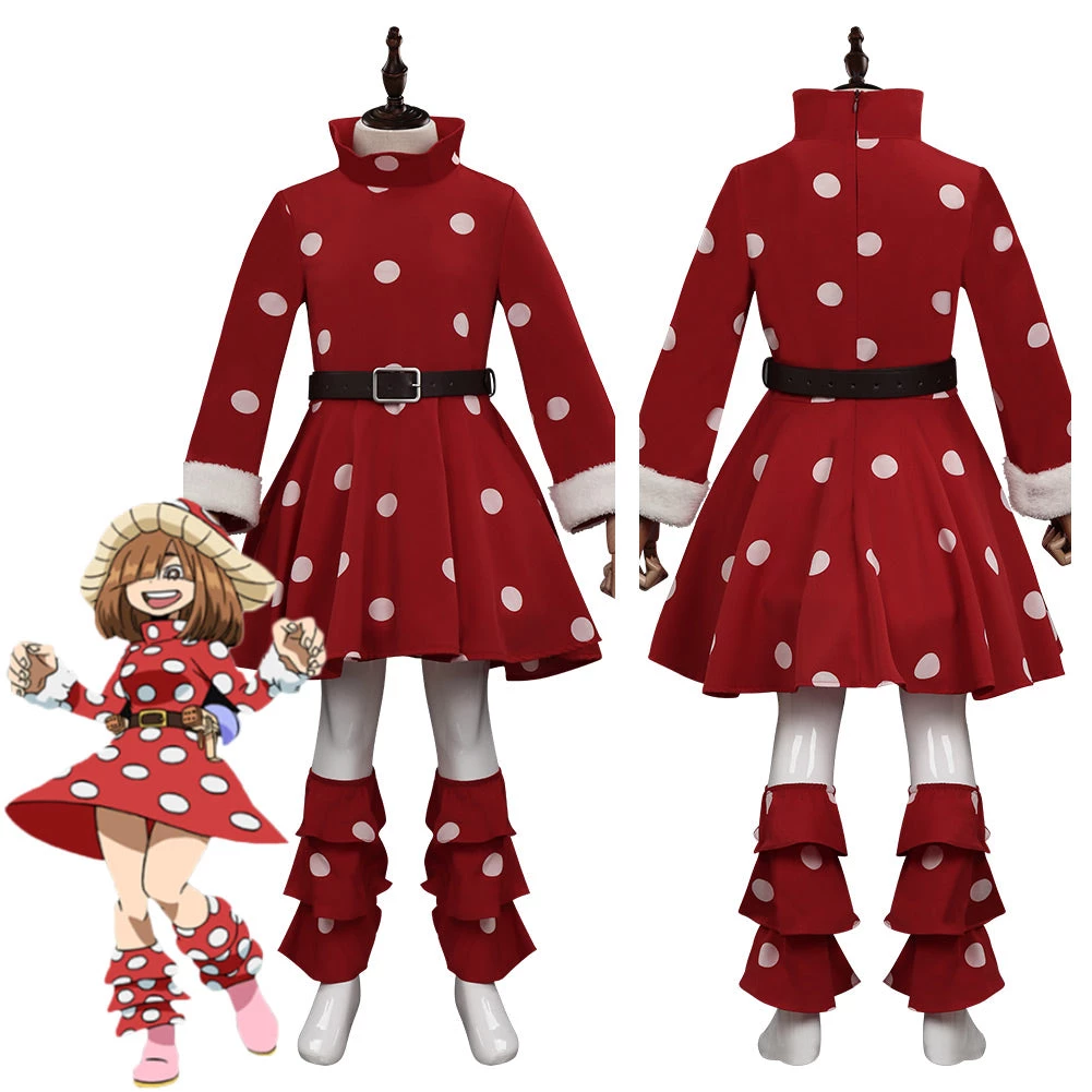 NewCosplay My Hero Academia S5 Kids Children Kinoko Komori Outfits Cosplay Costume 3 NewCosplay My Hero Academia S5 Kids Children Kinoko Komori Outfits Cosplay Costume