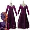 NewCosplay Frozen 2 Elsa Adult Outfit Purple Dress Cosplay Costume New Arrivals