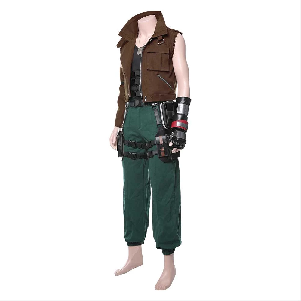 NewCosplay New Arrivals Final Fantasy VII Remake Barret Wallace Cosplay Costume 5 NewCosplay New Arrivals Final Fantasy VII Remake Barret Wallace Cosplay Costume
