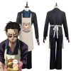 NewCosplay The Way Of The Household Husband Tatsu Shirt Pants Apron Outfits Halloween Carnival Suit Cosplay Costume 1 NewCosplay The Way Of The Household Husband Tatsu Shirt Pants Apron Outfits Halloween Carnival Suit Cosplay Costume
