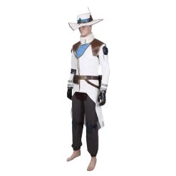 NewCosplay Game Valorant Cypher Halloween Coat Trousers Outfit Cosplay Costume