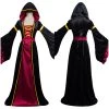 NewCosplay Vampire Witch Long Dress Medieval Middle Ages Party Performance Dresses Halloween Carnival Suit Cosplay Costume New Arrivals