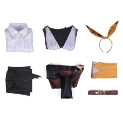 NewCosplay New Arrivals Genshin Impact Amber Rabbit Outfits Halloween Carnival Suit Cosplay Costume