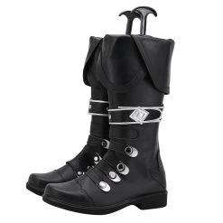 NewCosplay New Arrivals Game Genshin Impact Diluc Ragnvindr Boots Halloween Costumes Accessory Cosplay Shoes