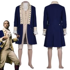 NewCosplay Hamilton Replica Colonial Victorian Edwardian Halloween Carnival Suit Cosplay Costume New Arrivals